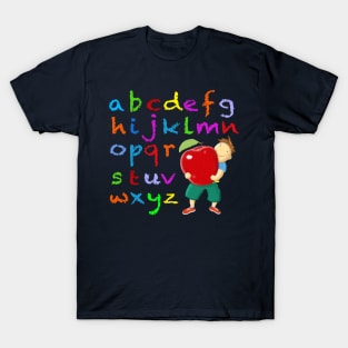 Chalkboard Alphabet T-Shirt